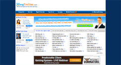 Desktop Screenshot of mangtimviec.com