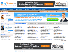Tablet Screenshot of mangtimviec.com